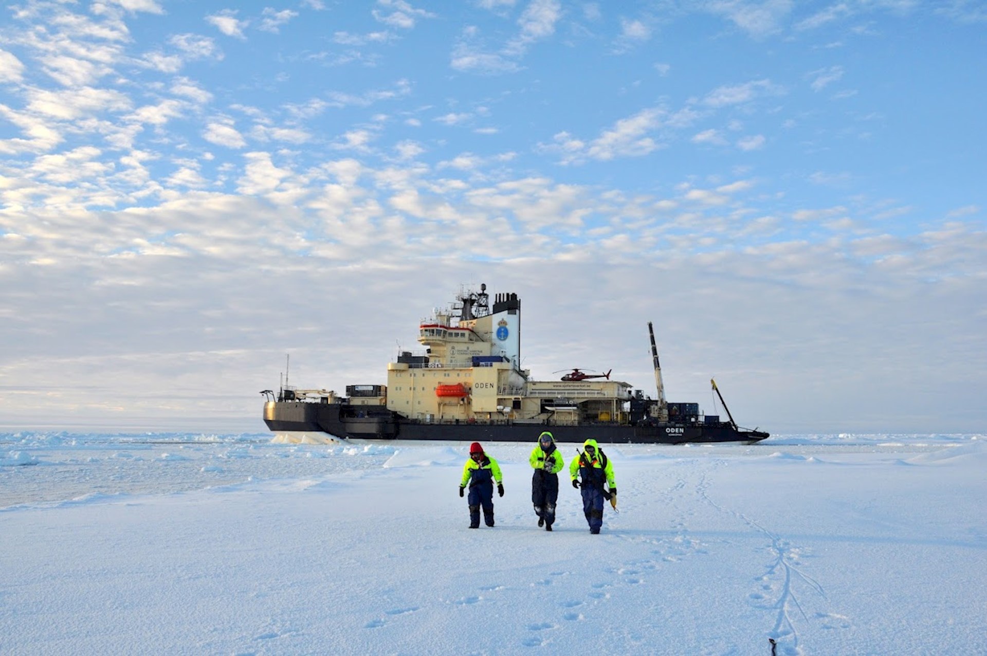 Webbplats för Polarforskningssekretariatet