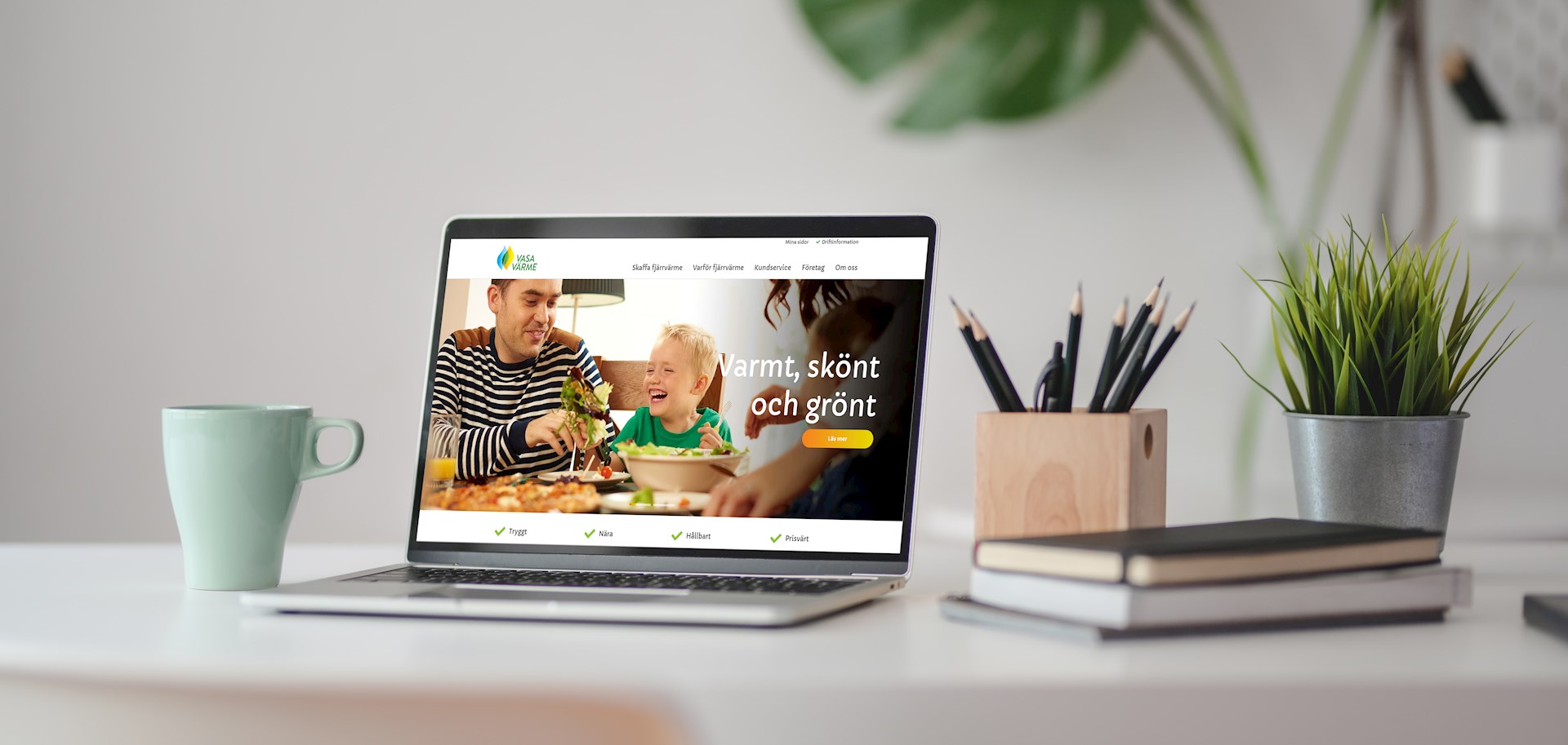 Ny webb för Vasa Värme