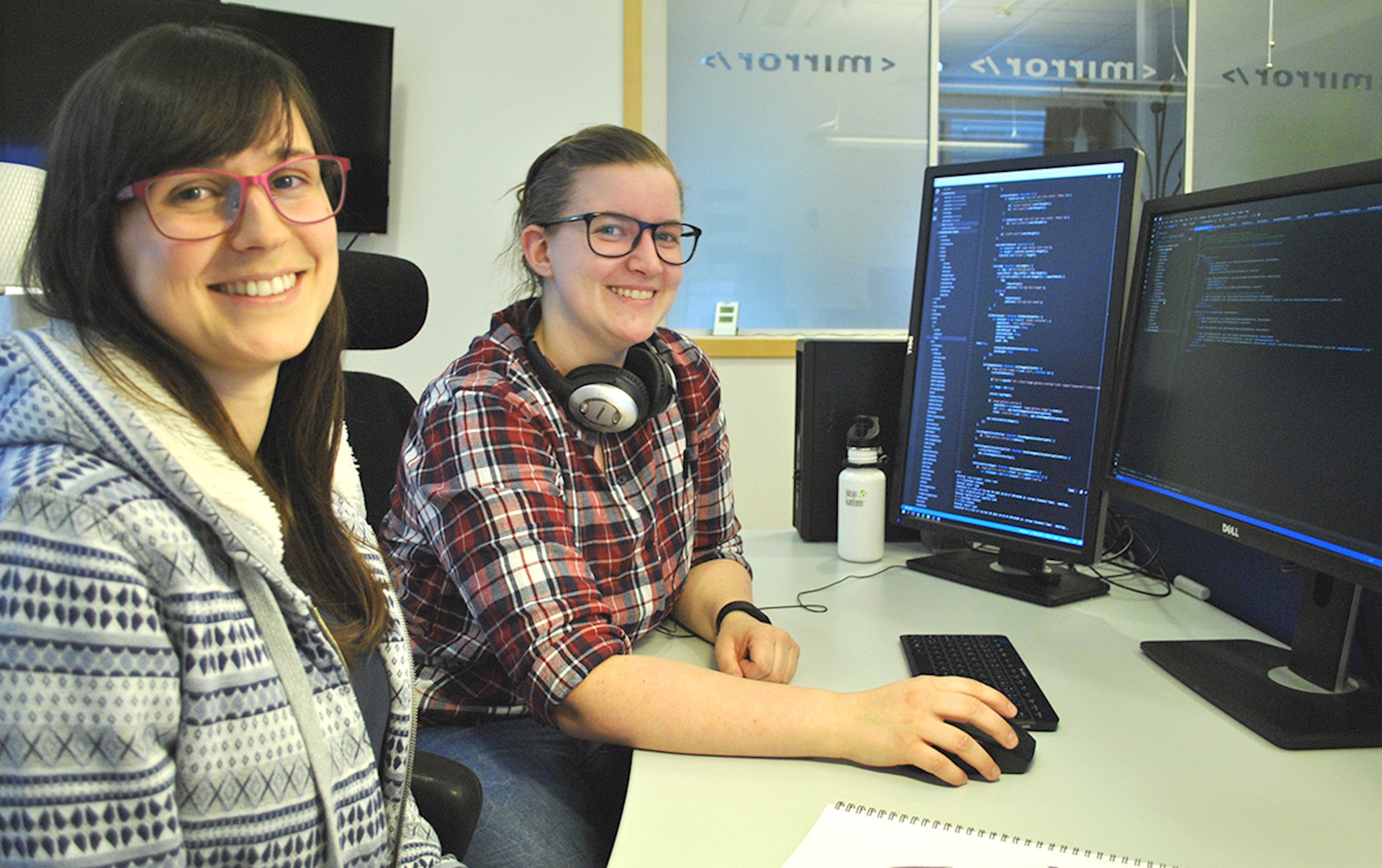 Webbutvecklare ett mansdominerat yrke - men inte på Mirror