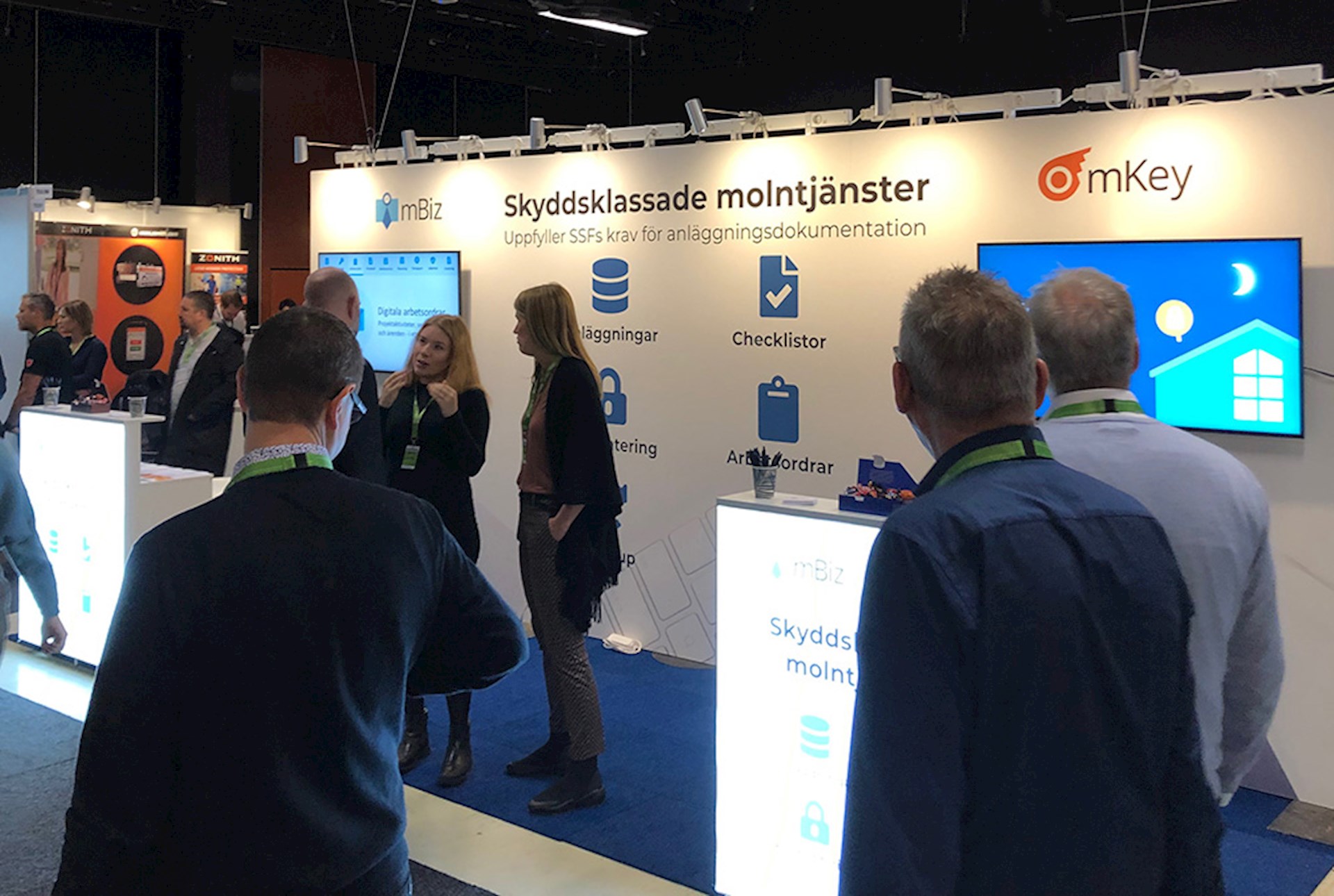 Mirror ställer ut på SecTech i Stockholm