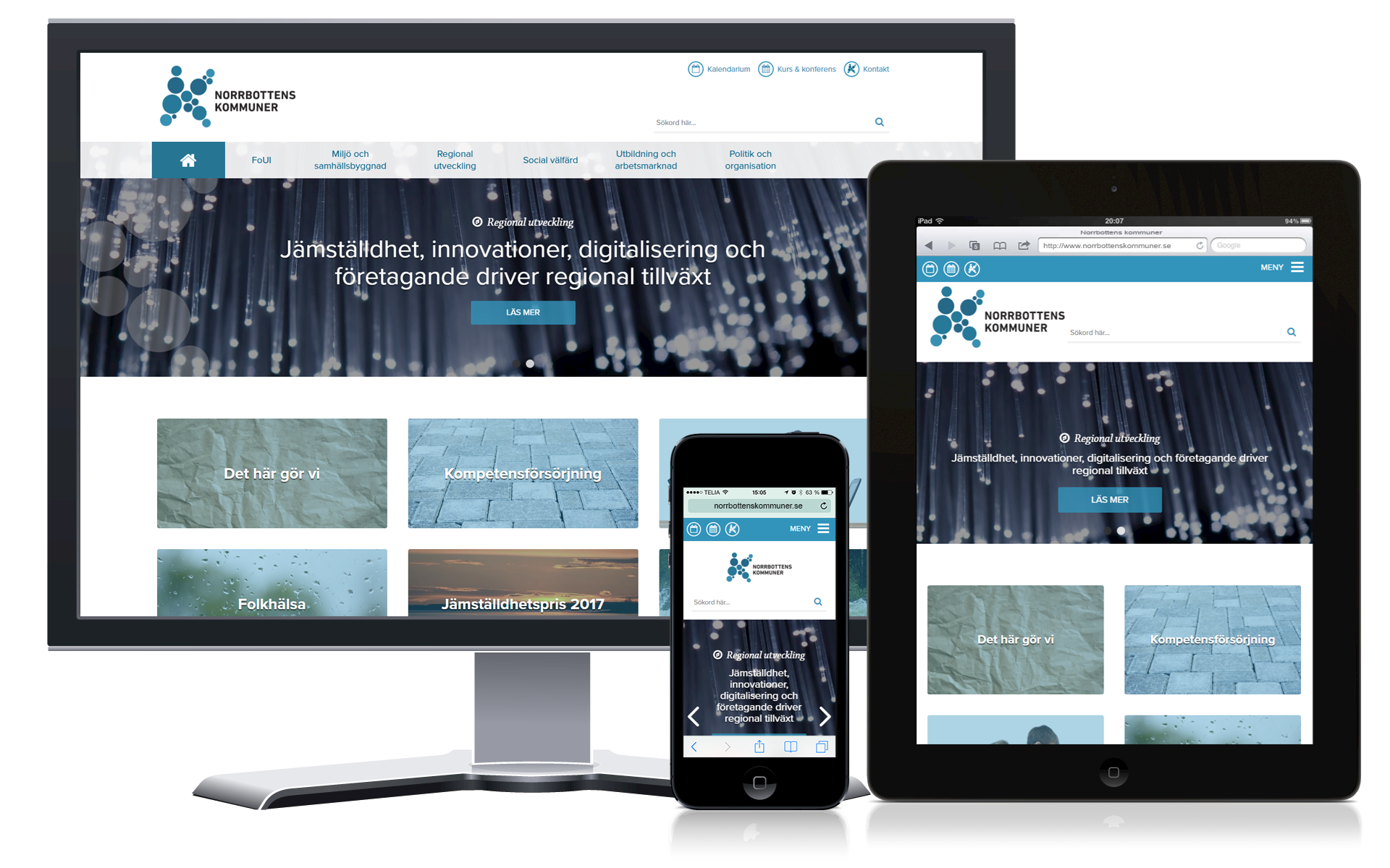 Ny webb för Norrbottens Kommuner