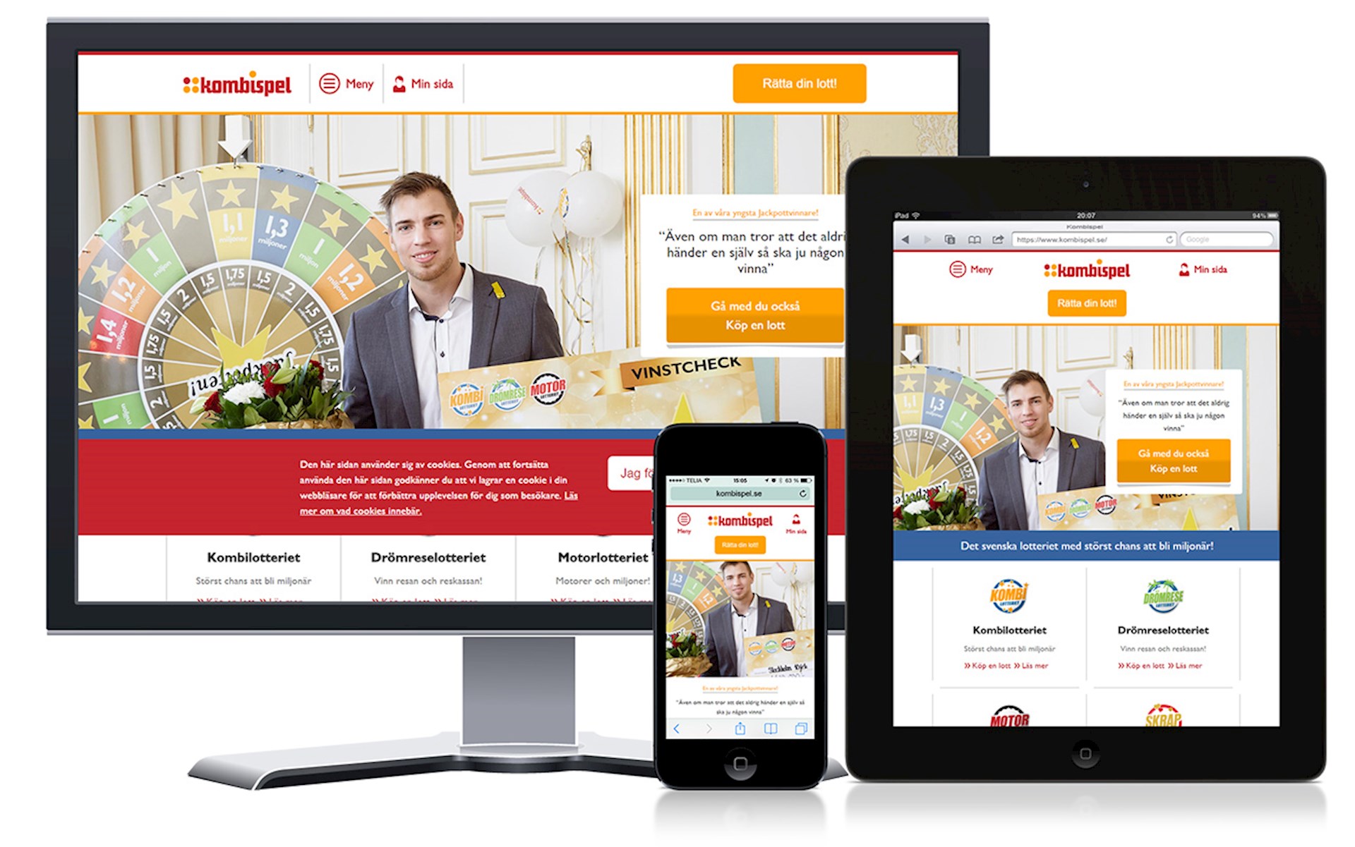 Kombispel.se - ett lyckat samarbete